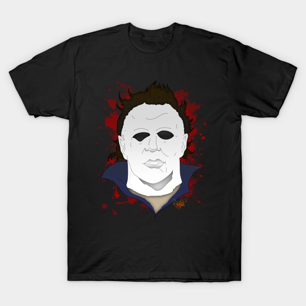 Illustrated Myers T-Shirt by schockgraphics